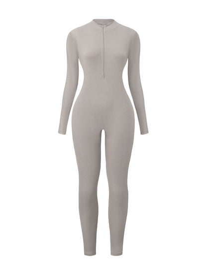 Snatched Rib Jumpsuit - HeyShape