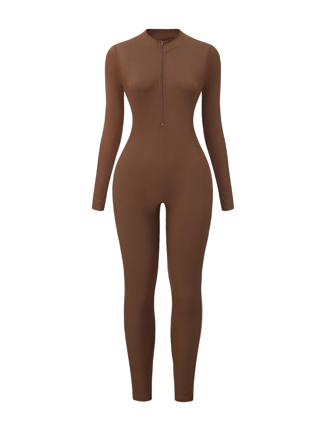 Snatched Rib Jumpsuit - HeyShape