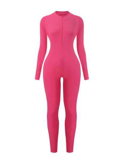 Snatched Rib Jumpsuit - HeyShape