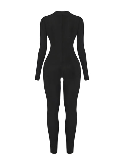 Snatched Rib Jumpsuit