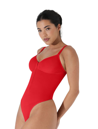 The Zip & Shape Bodysuit - HeyShape