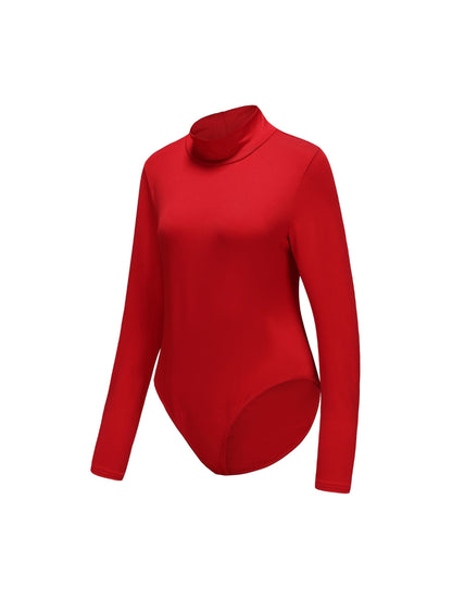 Long Sleeve Turtle Neck Bodysuit