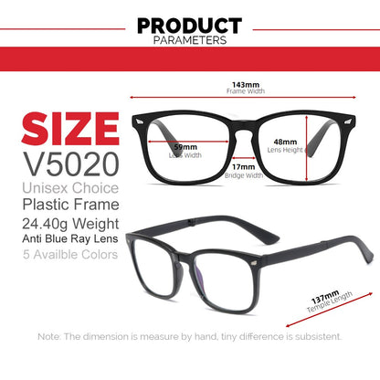 Folding Anti-Blue Light Glasses