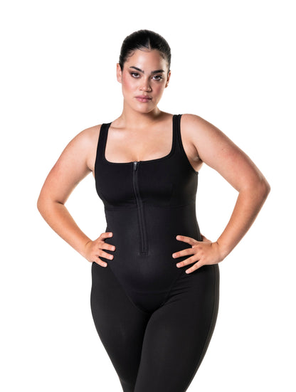 Front Zip Catsuit - HeyShape