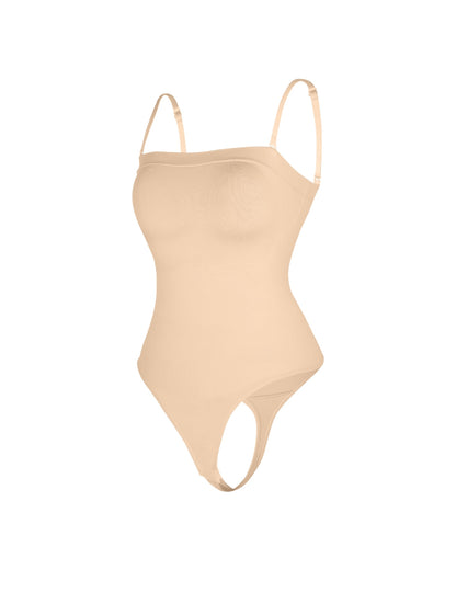 Strapless Thong Bodysuit